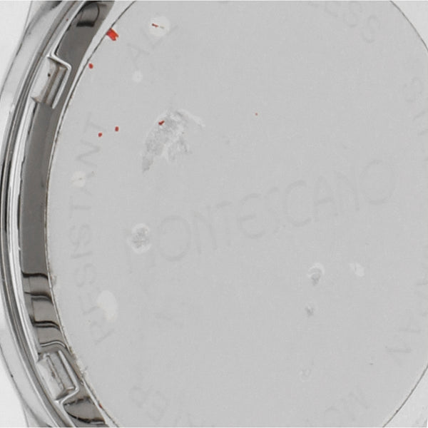 Reloj Montescano unisex en acero inoxidable.