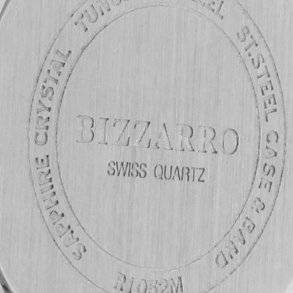 Reloj Bizarro para caballero en acero inoxidable.