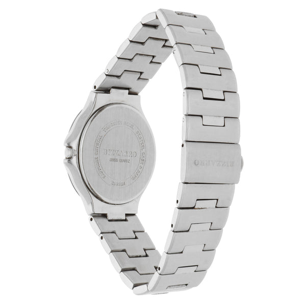 Reloj Bizarro para caballero en acero inoxidable.