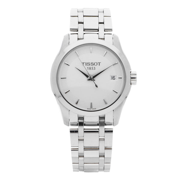 Reloj Tissot unisex en acero inoxidable.