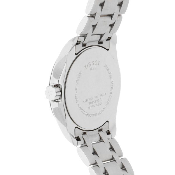 Reloj Tissot unisex en acero inoxidable.