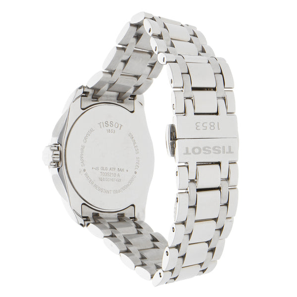 Reloj Tissot unisex en acero inoxidable.