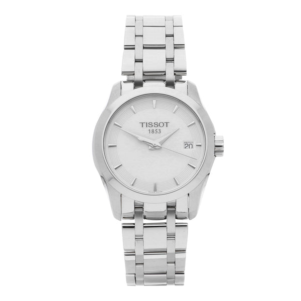 Reloj Tissot unisex en acero inoxidable.