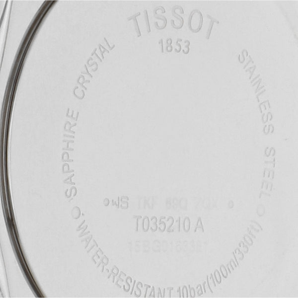 Reloj Tissot unisex en acero inoxidable.