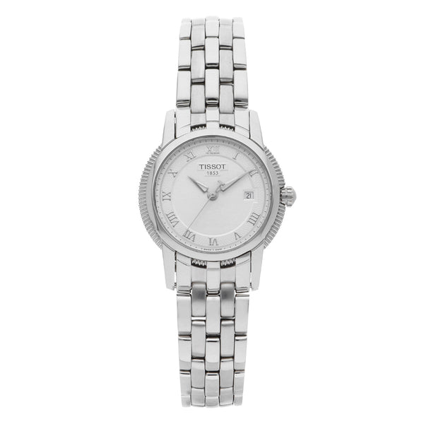 Reloj Tissot para dama en acero inoxidable.