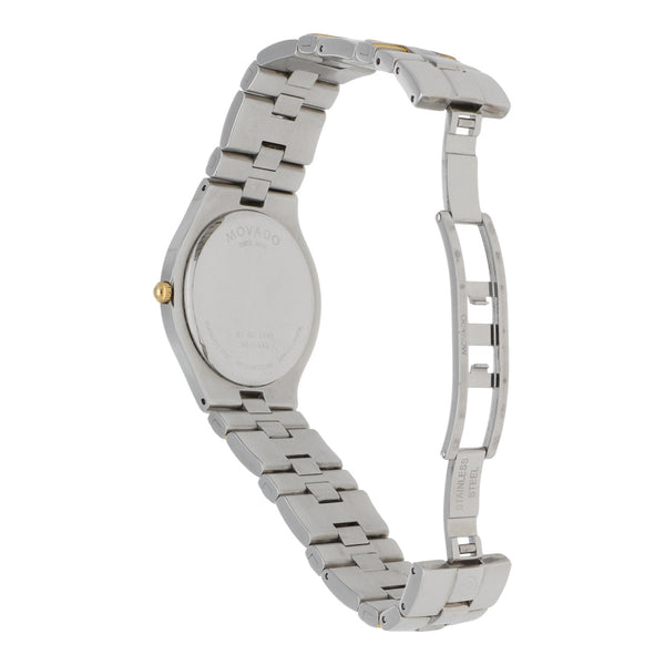 Reloj Movado para caballero en acero vistas chapa.