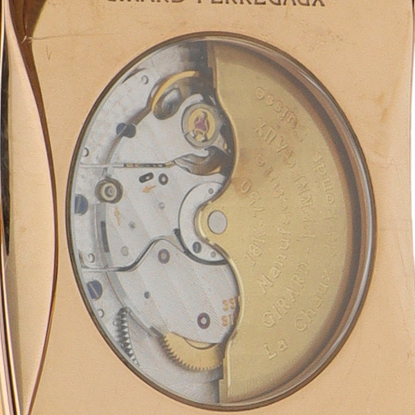 Reloj Girard Perregaux para caballero modelo Vintage 1945 caja en oro rosa 18 kilates.