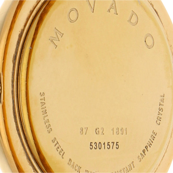 Reloj Movado para caballero en acero chapa.