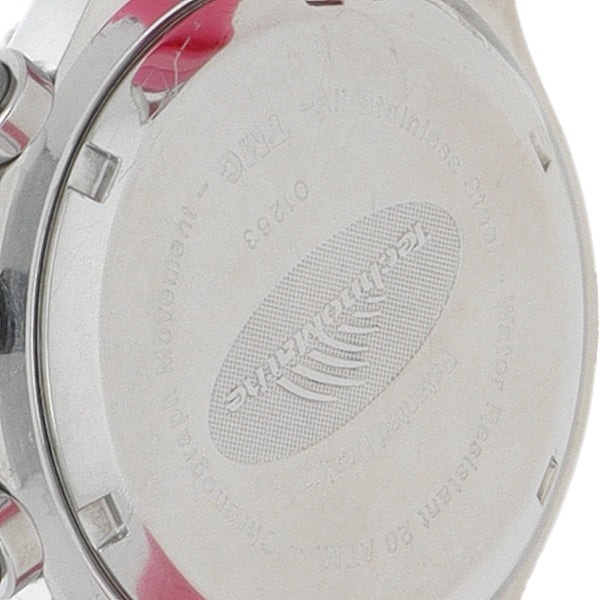 Reloj TechnoMarine para dama en acero inoxidable correa plástico.