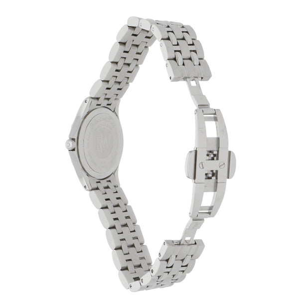 Reloj Raymond Weil para dama en acero inoxidable.