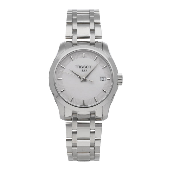 Reloj Tissot para dama en acero inoxidable.
