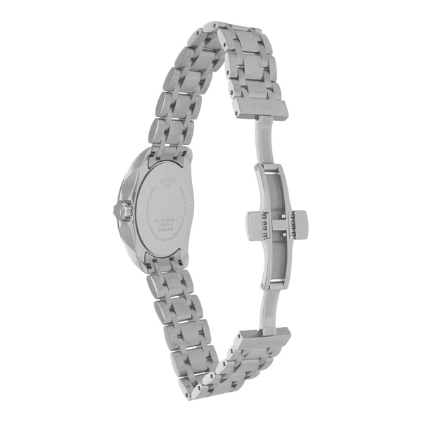 Reloj Tissot para dama en acero inoxidable.