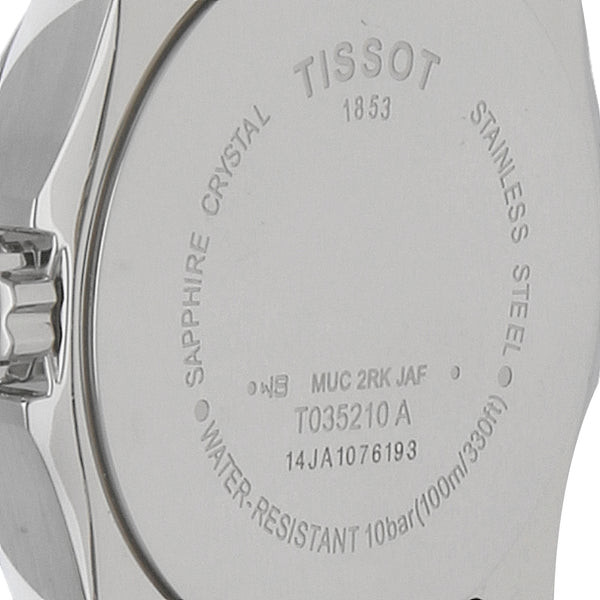 Reloj Tissot para dama en acero inoxidable.