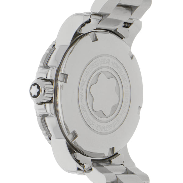 Reloj Montblanc para dama en acero inoxidable.