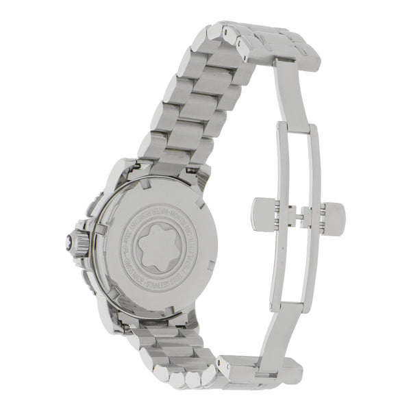 Reloj Montblanc para dama en acero inoxidable.