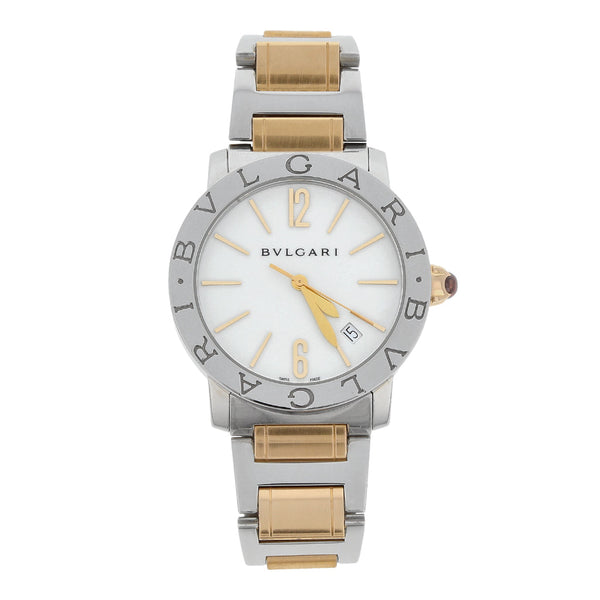 Reloj Bulgari para dama/unisex modelo Bulgari vistas oro rosa 18 kilates.