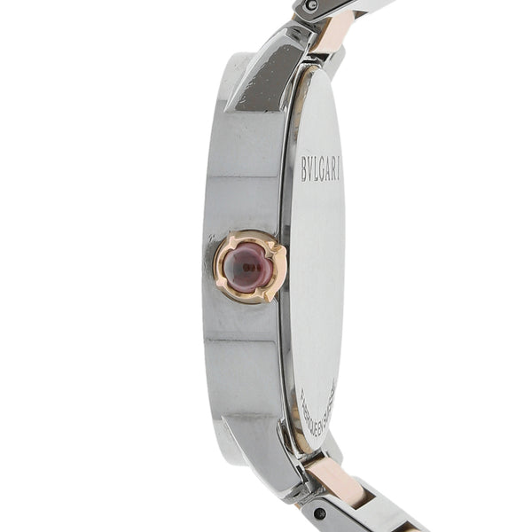 Reloj Bulgari para dama/unisex modelo Bulgari vistas oro rosa 18 kilates.