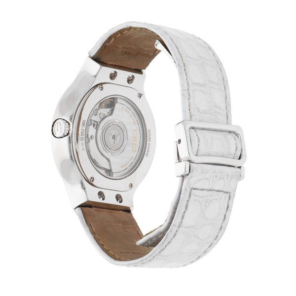 Reloj Ebel para dama/unisex modelo Beluga caja de oro blanco 18 kilates.