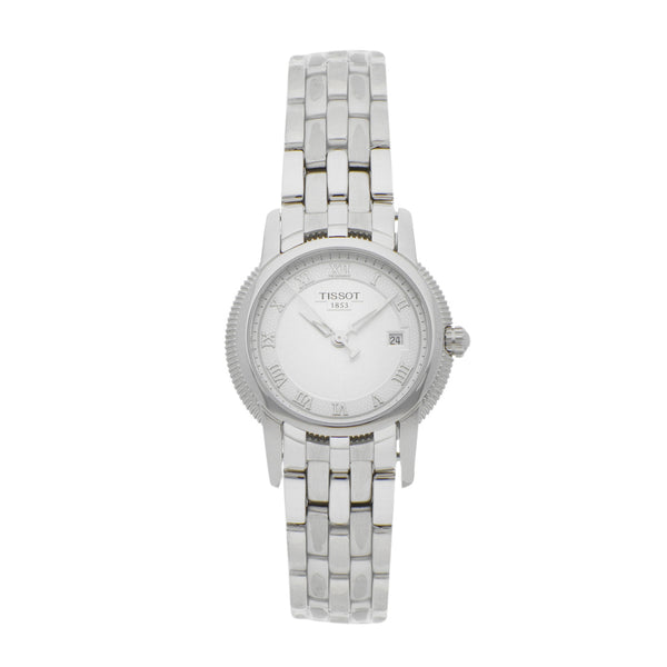 Reloj Tissot para dama en acero inoxidable.
