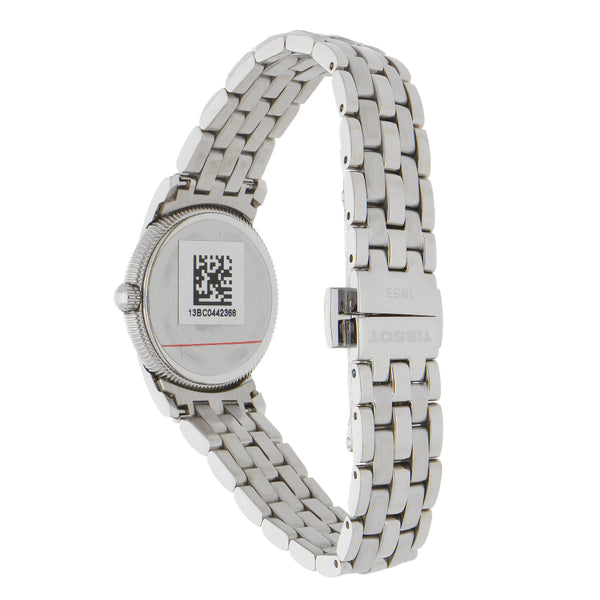 Reloj Tissot para dama en acero inoxidable.