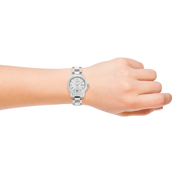 Reloj Longines para dama modelo Conquest.