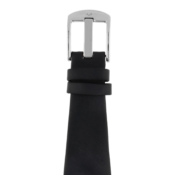 Reloj Jorg Gray para dama en acero inoxidable correa piel.