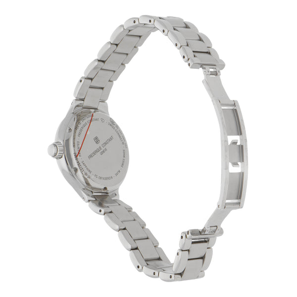 Reloj Frederique Constant para dama en acero inoxidable.