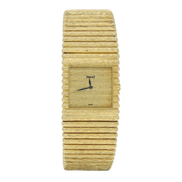 Reloj Piaget para caballero modelo Emperador en oro amarillo 18 kilates.