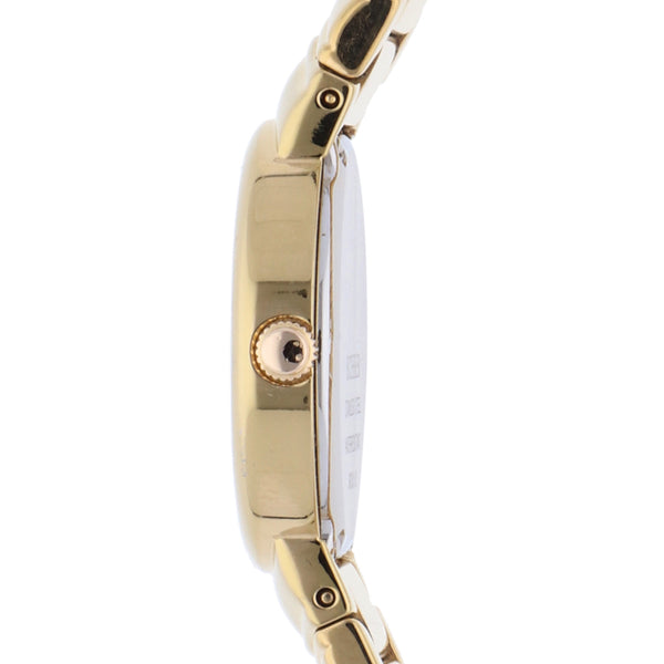 Reloj Bucherer para dama en acero chapa.