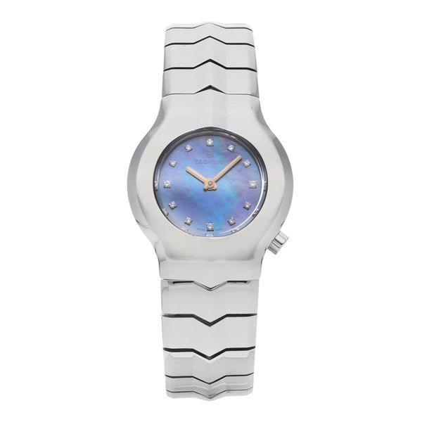 Reloj Tag Heuer para dama en acero inoxidable.