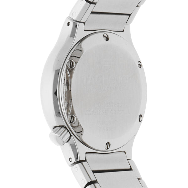 Reloj Tag Heuer para dama en acero inoxidable.