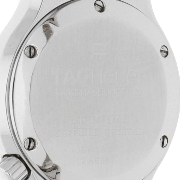 Reloj Tag Heuer para dama en acero inoxidable.