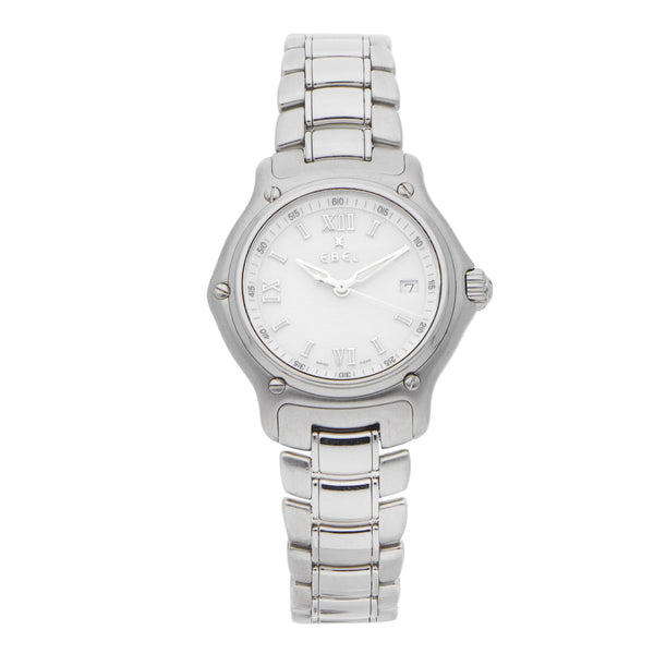 Reloj Ebel para dama en acero inoxidable.