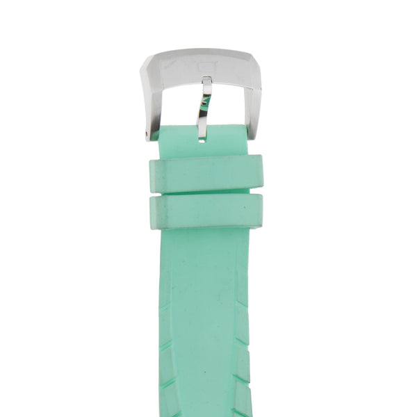 Reloj NOA para dama en acero inoxidable correa caucho.