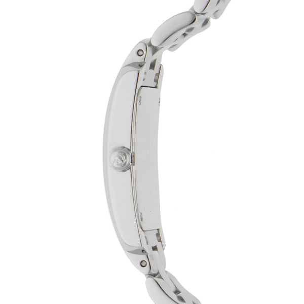 Reloj Baume & Mercier para dama en acero inoxidable.