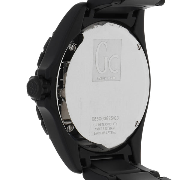 Reloj GC para caballero en acero y esmalte.