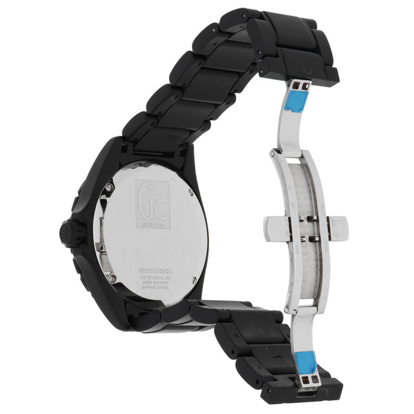 Reloj GC para caballero en acero y esmalte.