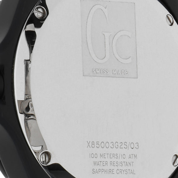 Reloj GC para caballero en acero y esmalte.