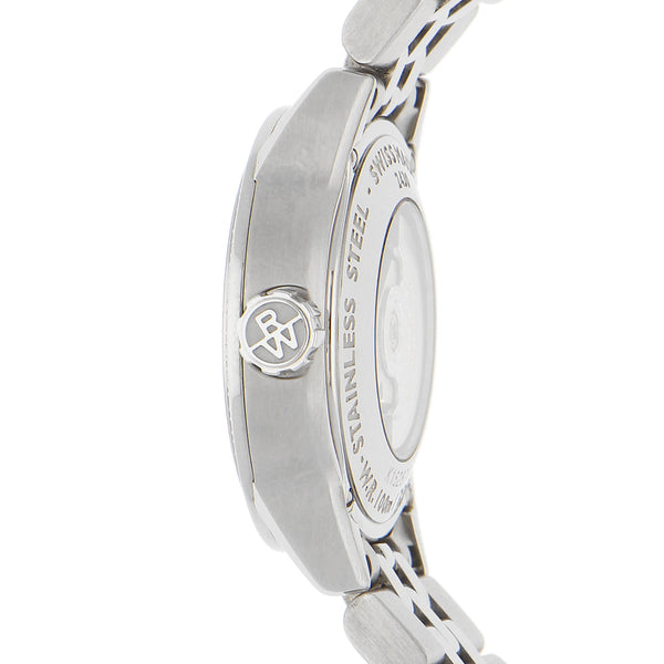 Reloj Raymond Weil para dama en acero inoxidable.