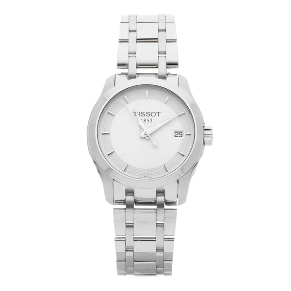 Reloj Tissot unisex en acero inoxidable.
