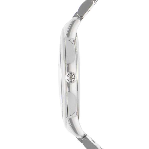 Reloj Raymond Weil para dama en acero inoxidable.