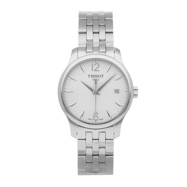 Reloj Tissot unisex en acero inoxidable.