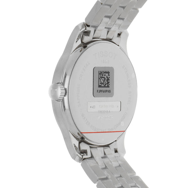 Reloj Tissot unisex en acero inoxidable.