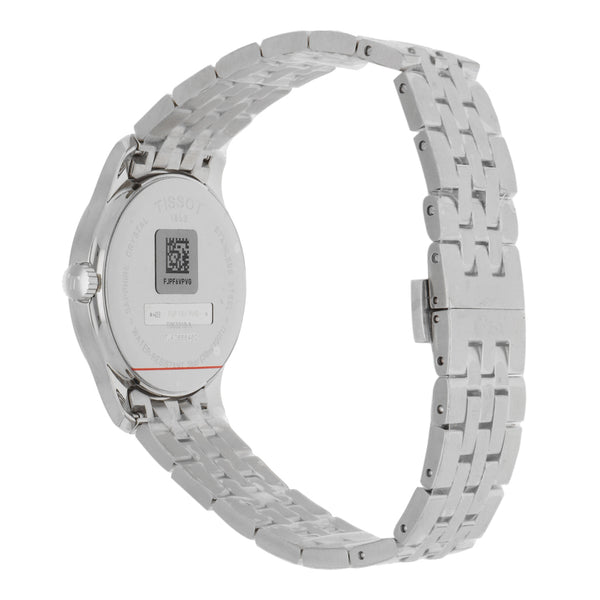 Reloj Tissot unisex en acero inoxidable.