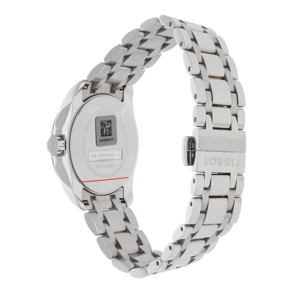 Reloj Tissot para dama en acero inoxidable.
