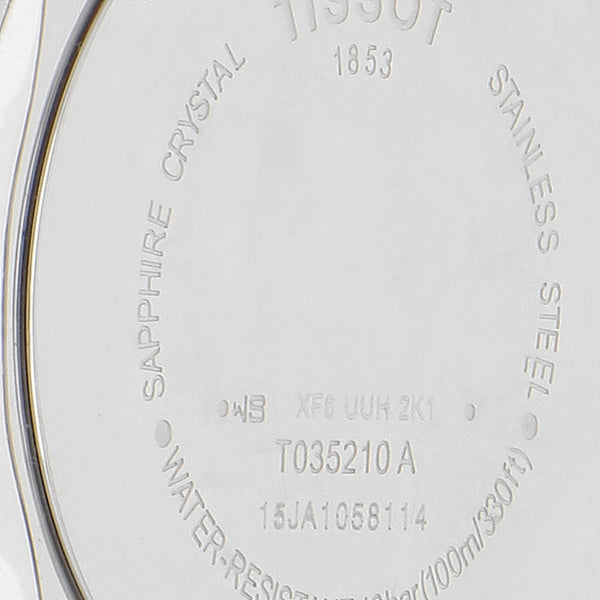 Reloj Tissot unisex en acero inoxidable.