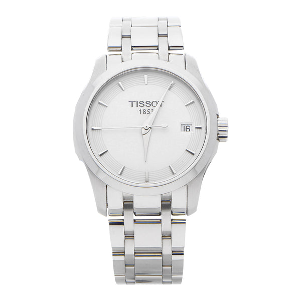 Reloj Tissot unisex en acero inoxidable.