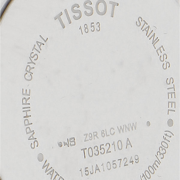 Reloj Tissot unisex en acero inoxidable.