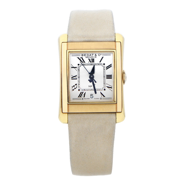 Reloj Bedat & Co.para dama en oro correa piel.