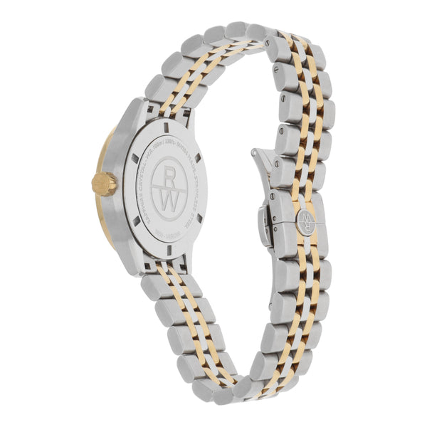 Reloj Raymond Weil para dama en acero inoxidable vistas chapa.